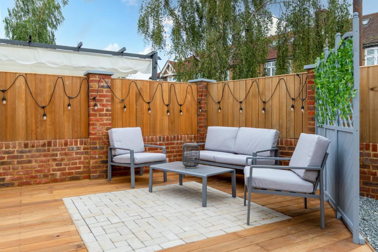 Guestready - Unique Home Near Wimbledon With Gorgeous Deck And Parking London Exterior foto